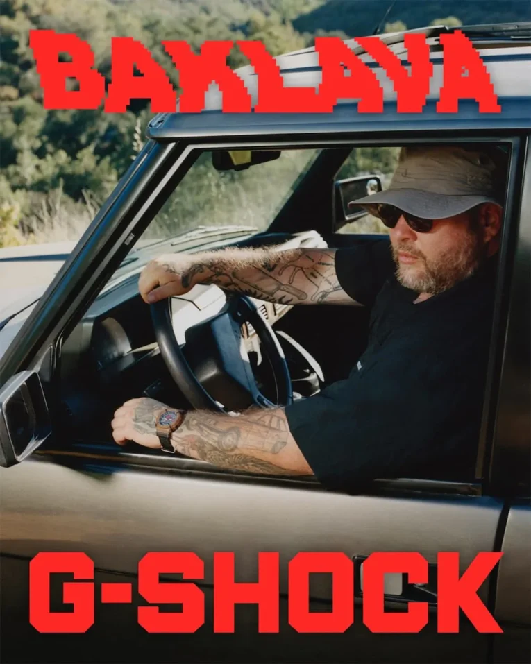 Action Bronson's Baklava x G-Shock GA-2100 Collaboration