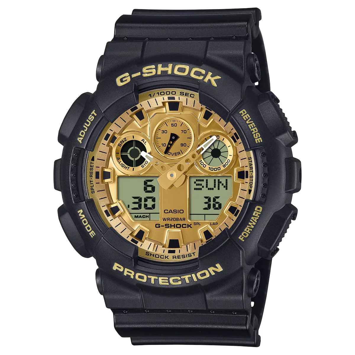 G-SHOCK GA-2000 ブラック/ゴールド GA2000 Men's Watches Collection | G-SHOCK | CASIO