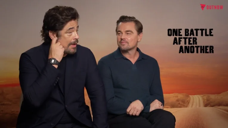 Benicio del Toro is wearing the G-Shock DWE-5600 J Balvin collab