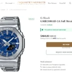 High-end analog G-Shock discounts at Exquisite Timepieces High-end analog G-Shock discounts at Exquisite Timepieces