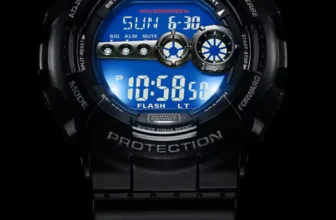 G-Shock GD-100-1B LED Backlight