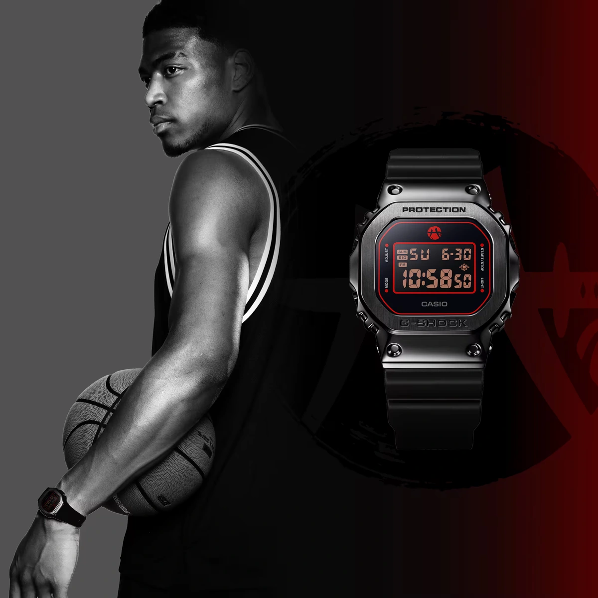 G-SHOCK Rui Hachimuraモデル CASIO WATCH G-SHOCK RUI HACHIMURA SIGNATURE MODEL G-STEEL