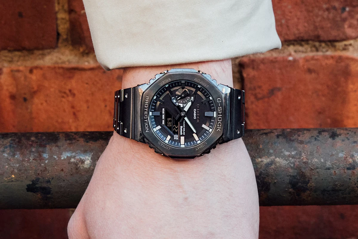 The black full metal G-Shock GM-B2100BD-1A is believed to be