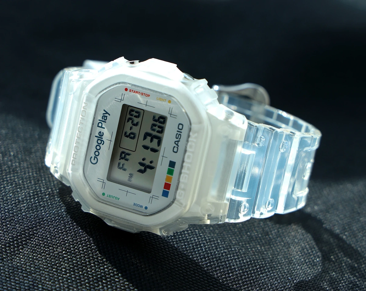 B*l様 DW-5600UE Google Play Limited Editi G-Shock DW-5600UE Google Play Limited Edition, Collab