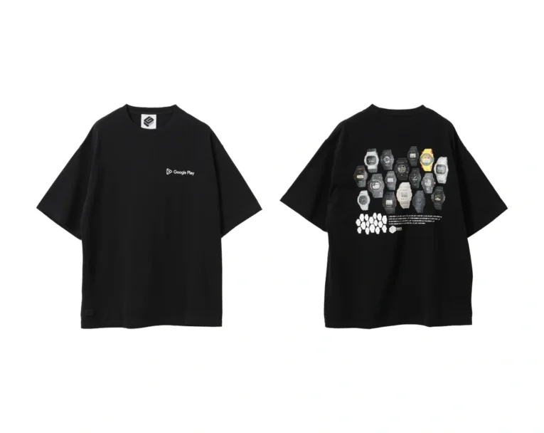 Google Play x G-Shock Products 16Models T-Shirt (Black) 