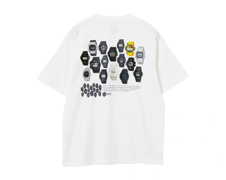 Google Play x G-Shock Products 16Models T-Shirt (White) Back