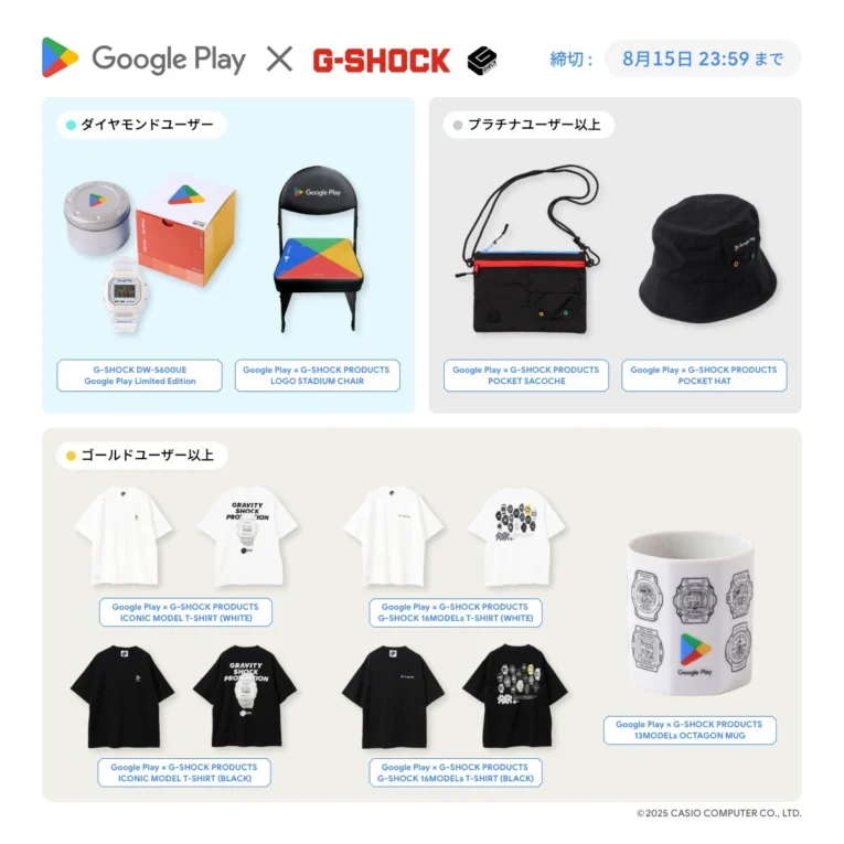 CASIO G‐SHOCK DW‐5600UE Google Play LE Casio G-Shock DW-5600UE Google Play BEAMS Limited Edition