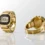 Gold Casio Ring Watch CRW-001G-9 is available by lottery sales at several Japanese retailers