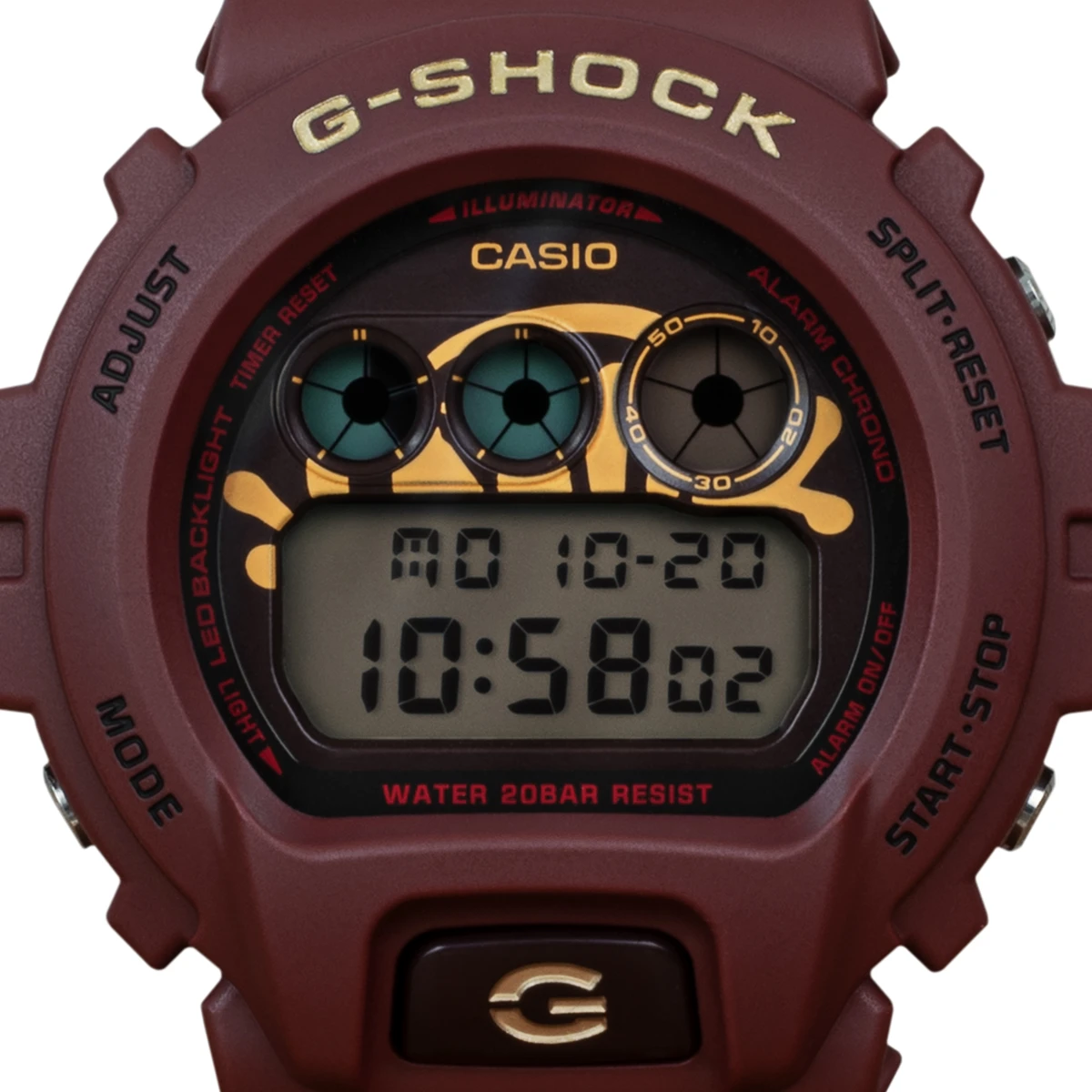 G-Shock DW-6900CC25-4ER collaboration with Central Cee's Syna