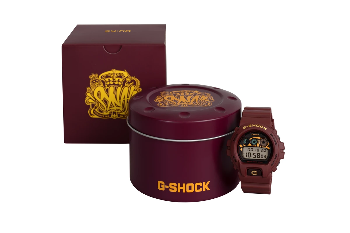 即発送 SYNA G-SHOCK DW-6900CC25-4ER カシオ 腕時計 G-Shock DW-6900CC25-4ER collaboration with Central Cee's Syna