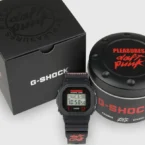 Pleasures partners with Daft Punk for limited G-Shock DW5600PDP251 watch launching October 9 (October 16 at Casio U.S.) Daft Punk x Pleasures x G-Shock DW-5600 Box