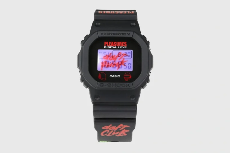 Daft Punk x Pleasures x G-Shock DW-5600 Collaboration