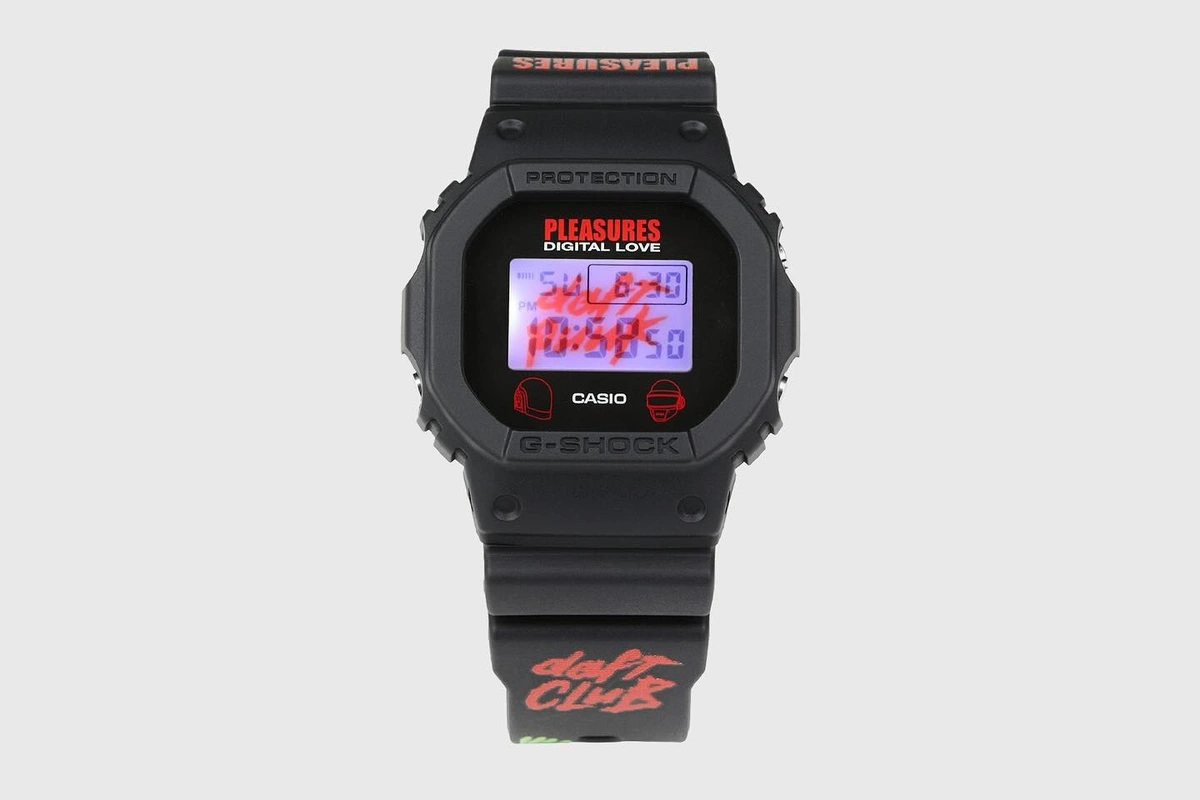 Pleasures partners with Daft Punk for limited G-Shock DW5600PDP251