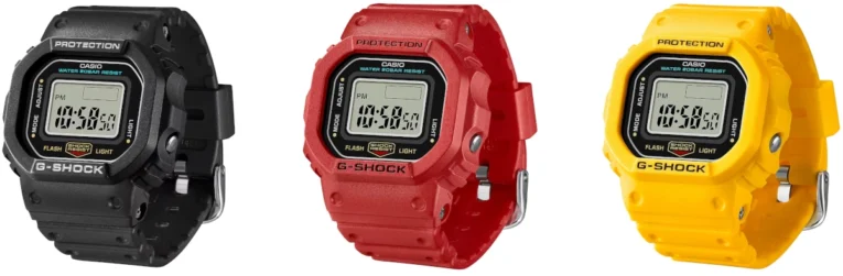 G-Shock DWN-5600-1, DWN-5600-4, DWN-5600-9
