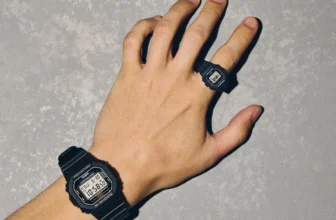 G-Shock DWN-5600 Ring Watch on Finger