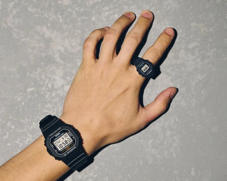 時計 CASIO G-SHOCK nano DWN-5600-1JR G-Shock officially unveils the ring-sized DWN-5600 