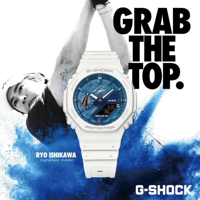 G-Shock GA-2100RI25-7AJR 5th Ryo Ishikawa Signature Model