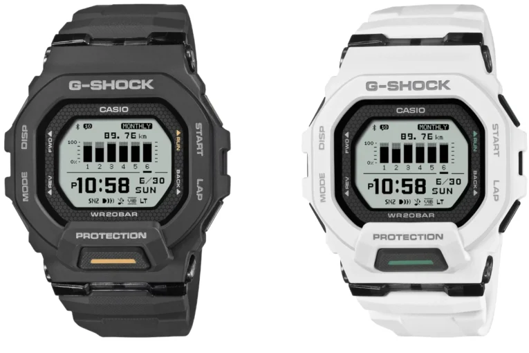G-Shock GBD-200-1A1 and GBD-200-7 with Positive MIP LCD Display
