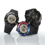 Casio AE-1700 with a diving-style rotating bezel and large digital display is intriguing but confusing