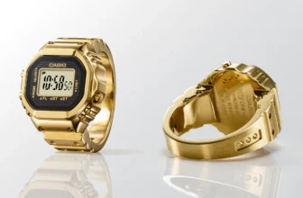 Casio CRW001G-9 Ring Watch Front and Back