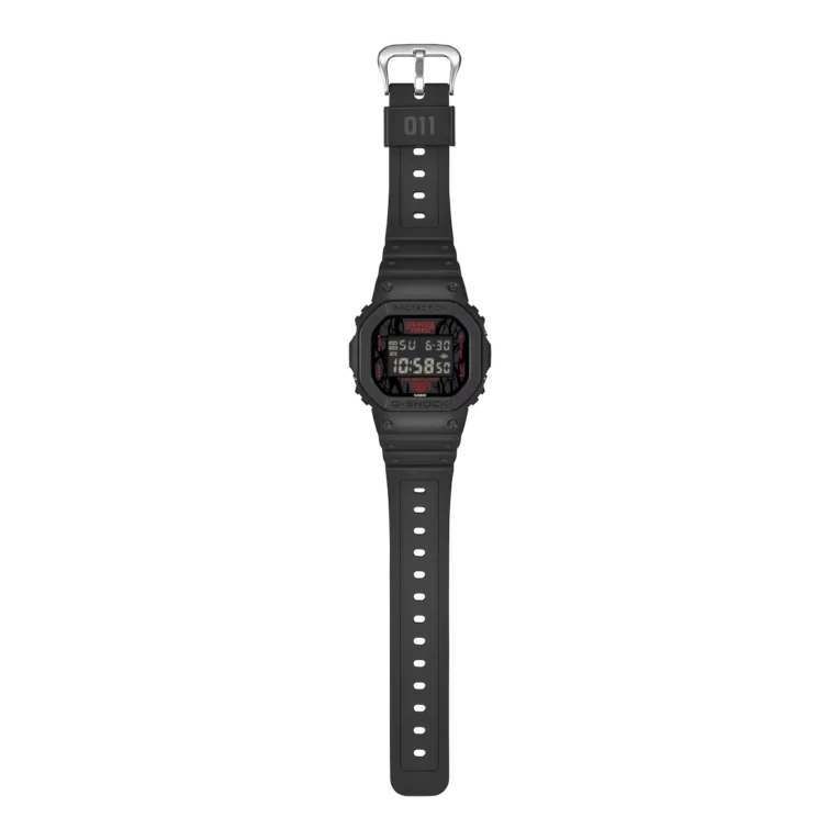 Stranger Things X G-Shock DW-5600STT-1 Band and Keeper