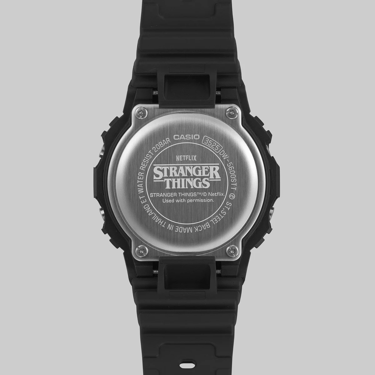 Stranger Things collaboration includes G-Shock DW-5600STT-1 and