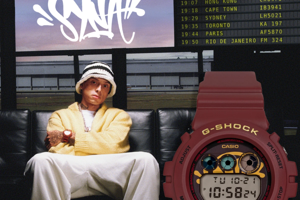 Central Cee's Syna x G-Shock DW-6900CC25-4ER collaboration