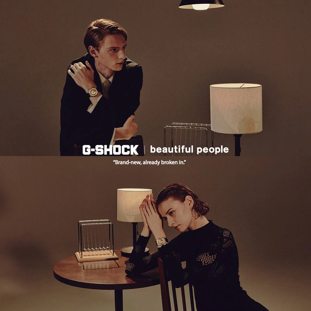 【値下げ中】G-SHOCK×beautiful people Beautiful People x G-Shock GM-S2110BP-5A collab features a multi