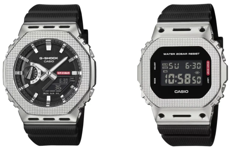 G-Shock GM-2100M-1A and GM-5600M-1