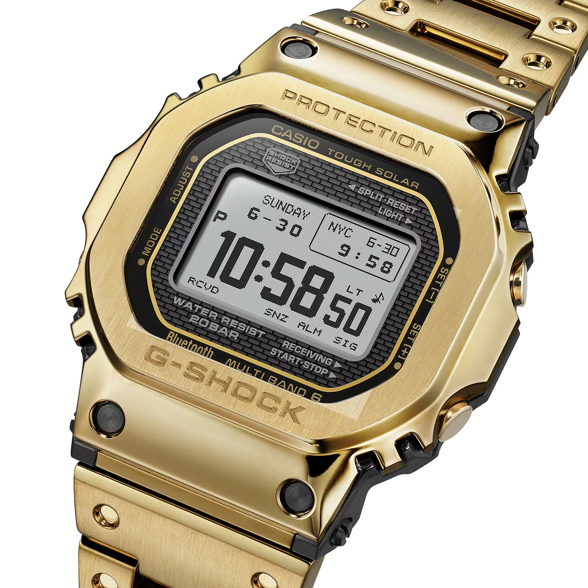 Casio announces full metal G-Shock GMW-BZ5000 series with MIP LCD