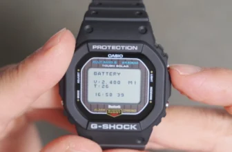 G-Shock GW-BX5600 Battery Voltage Information