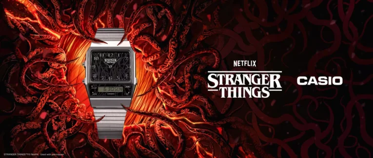 Stranger Things X Casio AQ-800EST-1A Collaboration