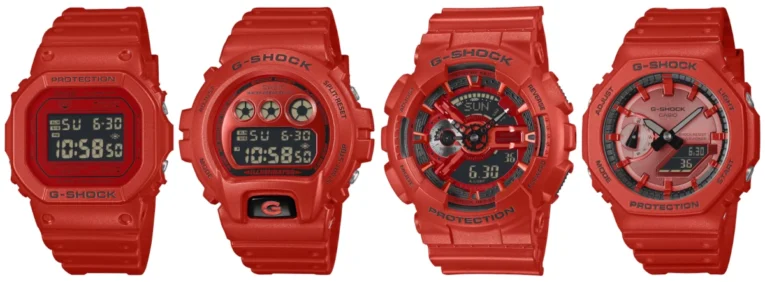 سلسلة G-Shock Vivid Red RRB