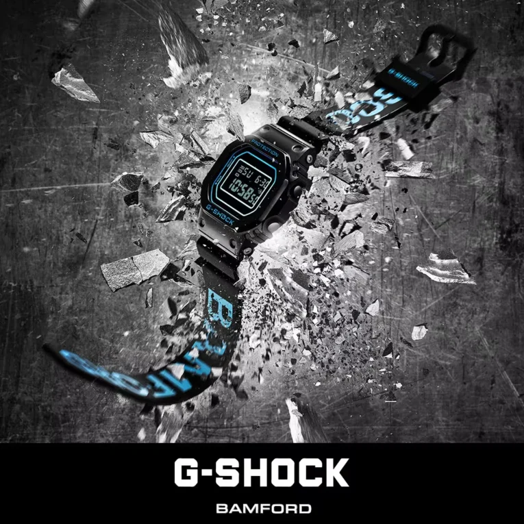 G-Shock U.S. releases GM5600BWD-1 Bamford collaboration