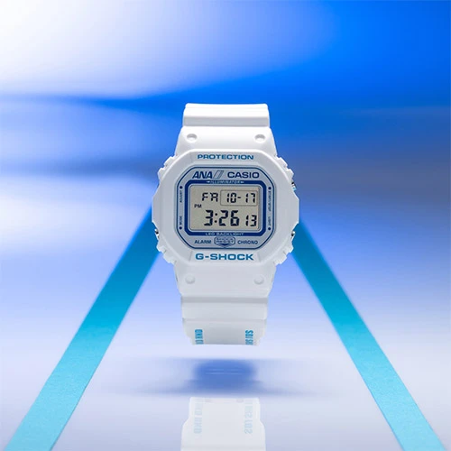 CASIO カシオ G-SHOCK ジーショック DW-5600VT ANA ANA launches G-Shock DW-5600 collaboration in Japan - G-Central G