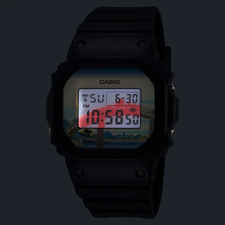G-Shock DW-5600KHFM25-1 LED Backlight