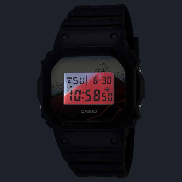 G-Shock DW-5600KHSH25-1 LED Backlight
