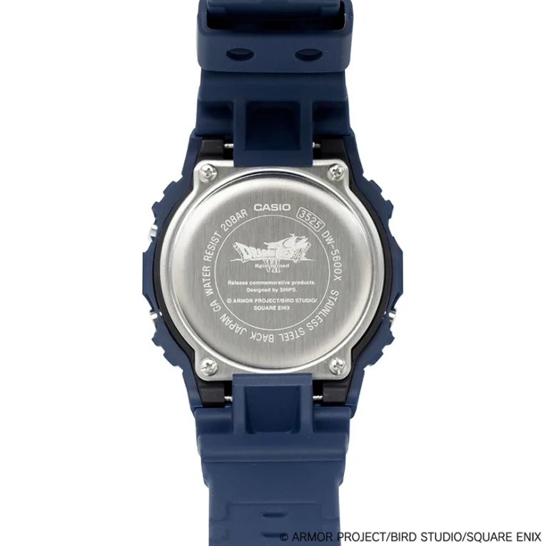 Dragon Quest VII Reimagined x G-SHOCK DW-5600 2026 Case Back