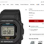 Macys.com has G-Shock DWN5600-1 and DWN5600-4 in stock