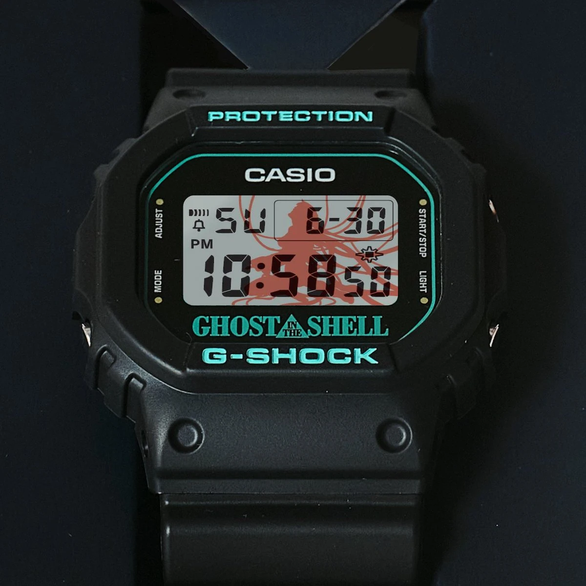 CASIO G-SHOCK GHOST IN THE SHELL オマケ付き Ghost In The Shell The Exhibition Tokyo Node - G-SHOCK Watch DW