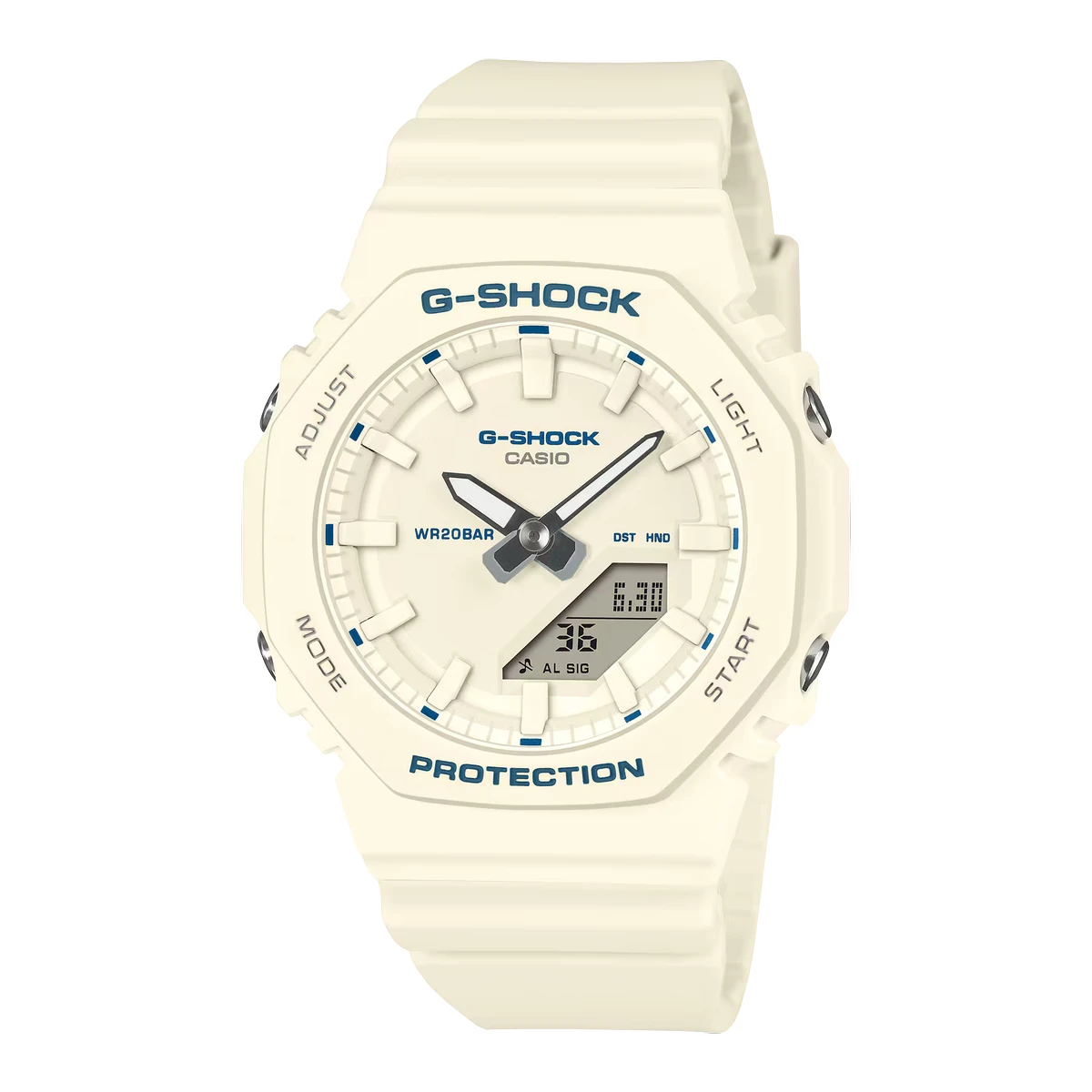 G-SHOCK GA-2100 ホワイト GA2100HDS-7A | G-SHOCK ANALOG-DIGITAL White | CASIO