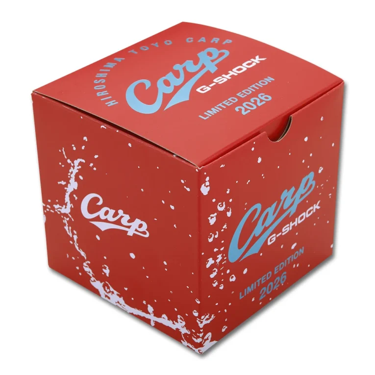 Hiroshima Toyo Carp x G-Shock GA-2100 2026 Collaboration Box
