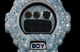 Malivelihood Custom G-Shock DW-6900 Diamond-Encrusted