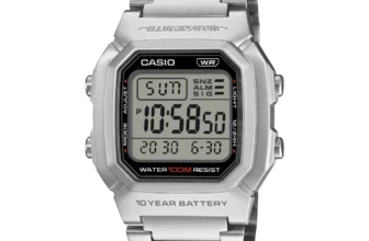 Casio is releasing the W-800HD-1AV with stainless steel band
