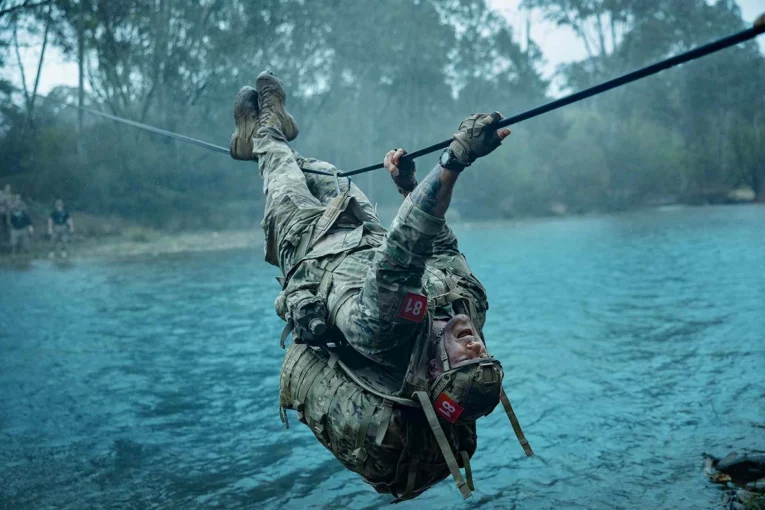 Alan Ritchson wearing G-Shock in War Machine