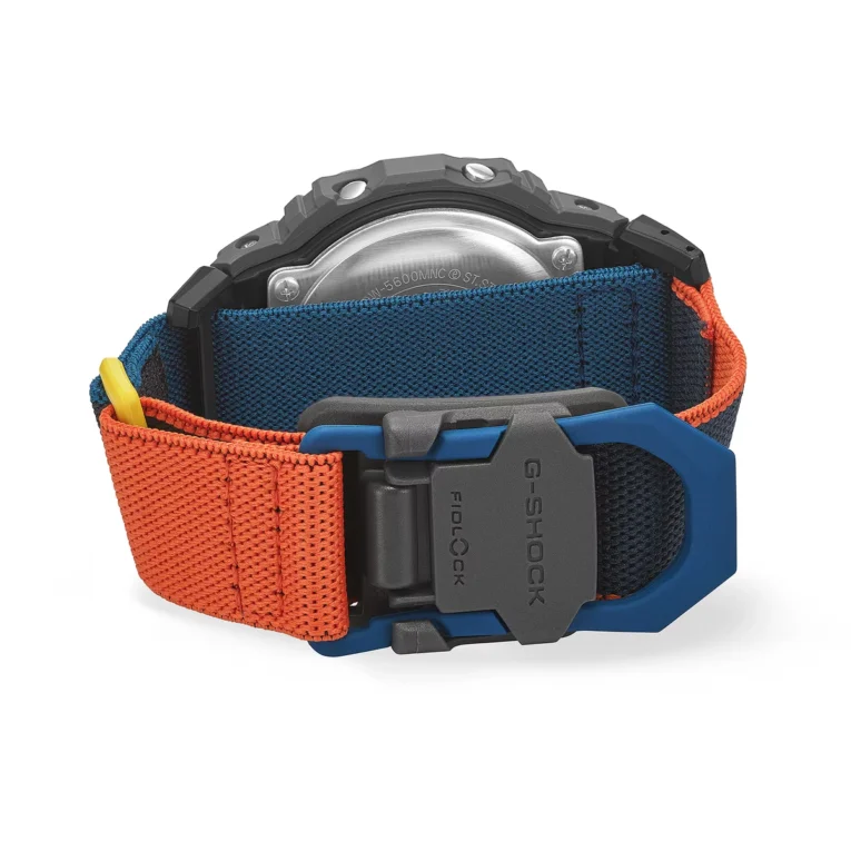 G-Shock DW-5600MNC with Fidlock magnetic buckle