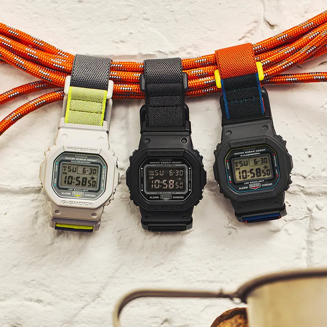 CASIO  Gshock スマートウォッチ New G-Shock watch releases for March 2026 (DW-5600MNC with Fidlock