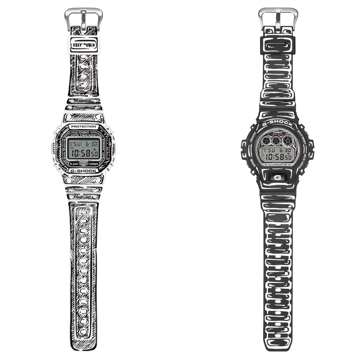 Joshua Vides x G-Shock 2D-style watches now listed in U.S., U.K.