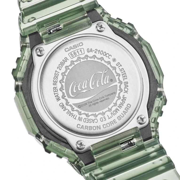 الجزء الخلفي من الهيكل G-SHOCK GA-2100CC-3A