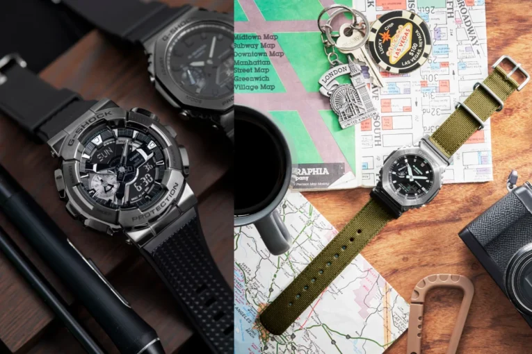 40% off G-Shock GM110BB-1A and GM2100CB-3A